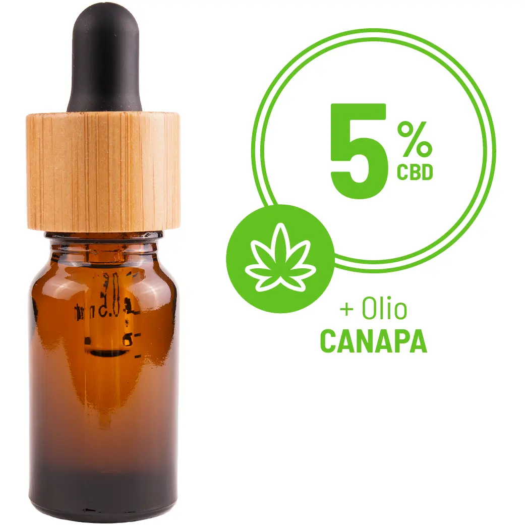 Óleo CBD 5% Full Spectrum + Cânhamo