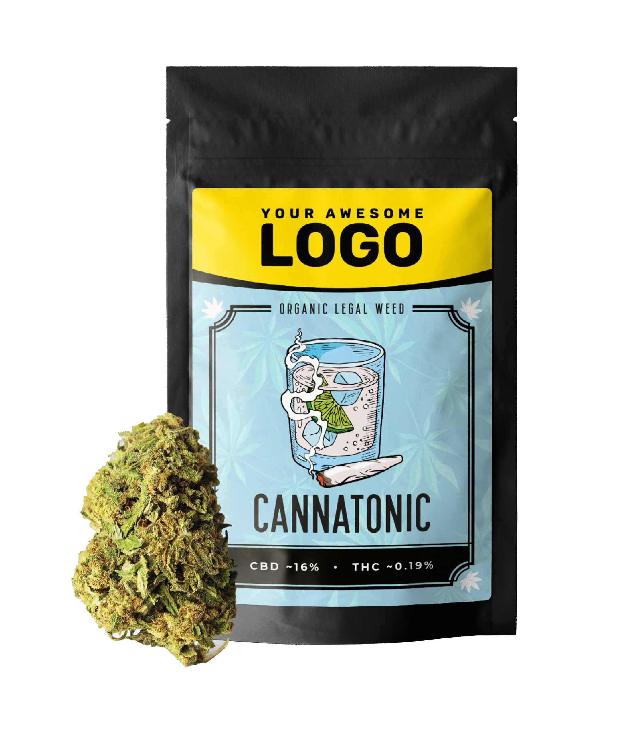personalizar bolsas marihuana CBD hempati