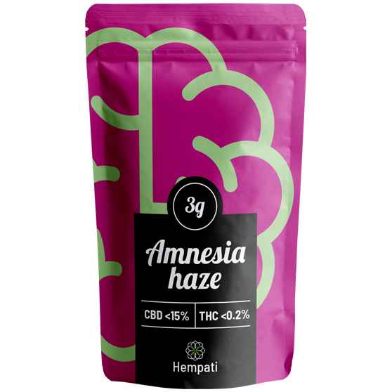 Amnesia Haze CBD Flower - Weed Packaging Hempati