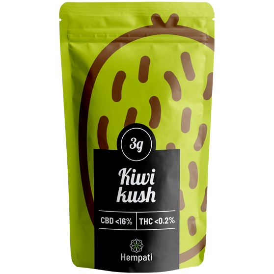 Kiwi Kush CBD Flower - Weed Packaging Hempati