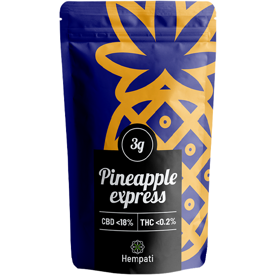 Pineapple Express CBD Flower - Weed Packaging Hempati