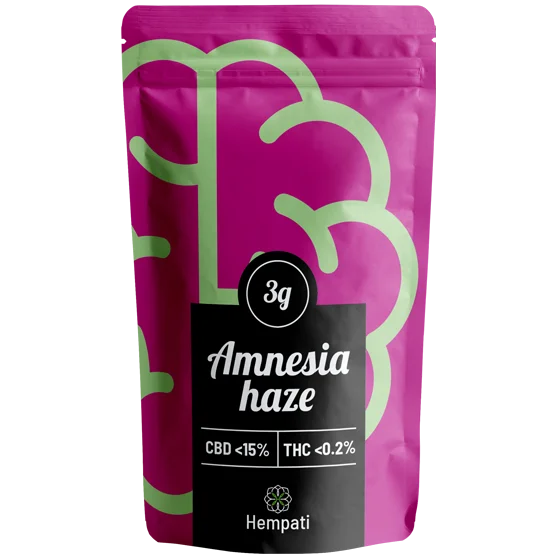 Amnesia Haze Cogollos de Cannabis CBD - Bolsas Marihuana Hempati