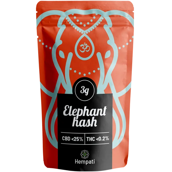 Elephant Hash Hachís CBD - Bolsas Hachís Hempati
