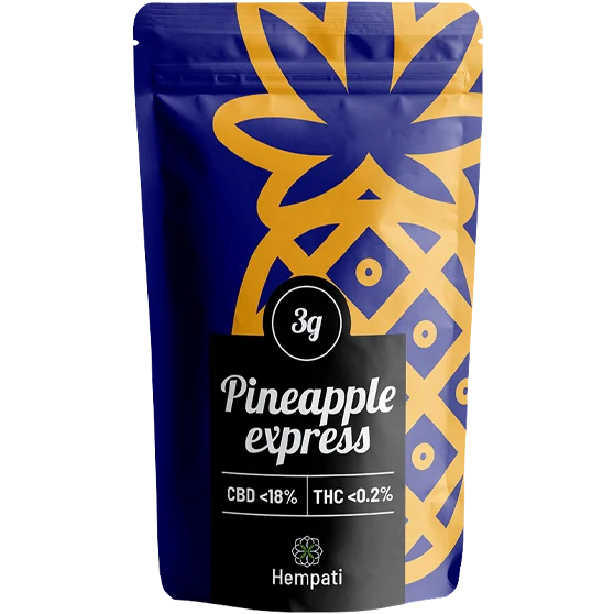 Pineapple Express Cogollos de Cannabis CBD - Bolsas Marihuana Hempati