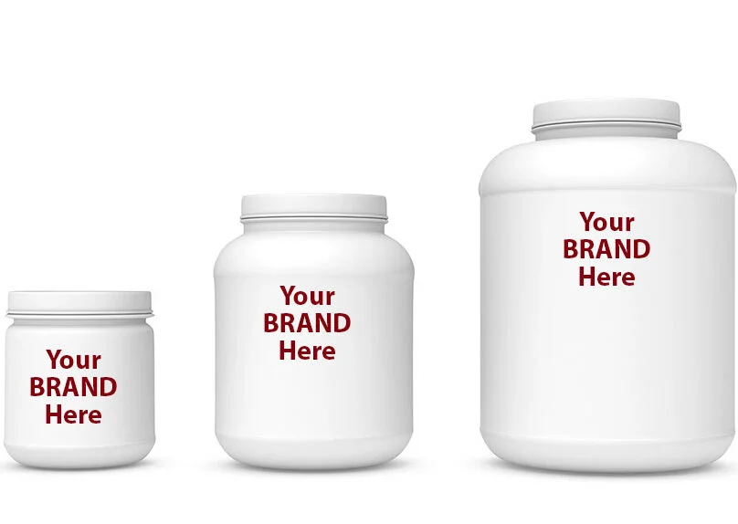 cbd isoate white label your brand bottles