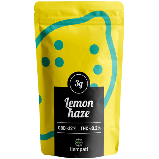Lemon Haze Botões de Cannabis CBD Bolsas Maconha Hempati