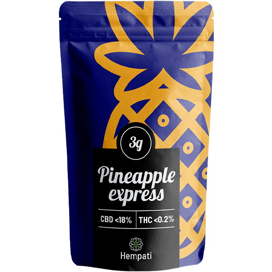 Pineapple ExpressBotões de Cannabis CBD Bolsas Maconha Hempati