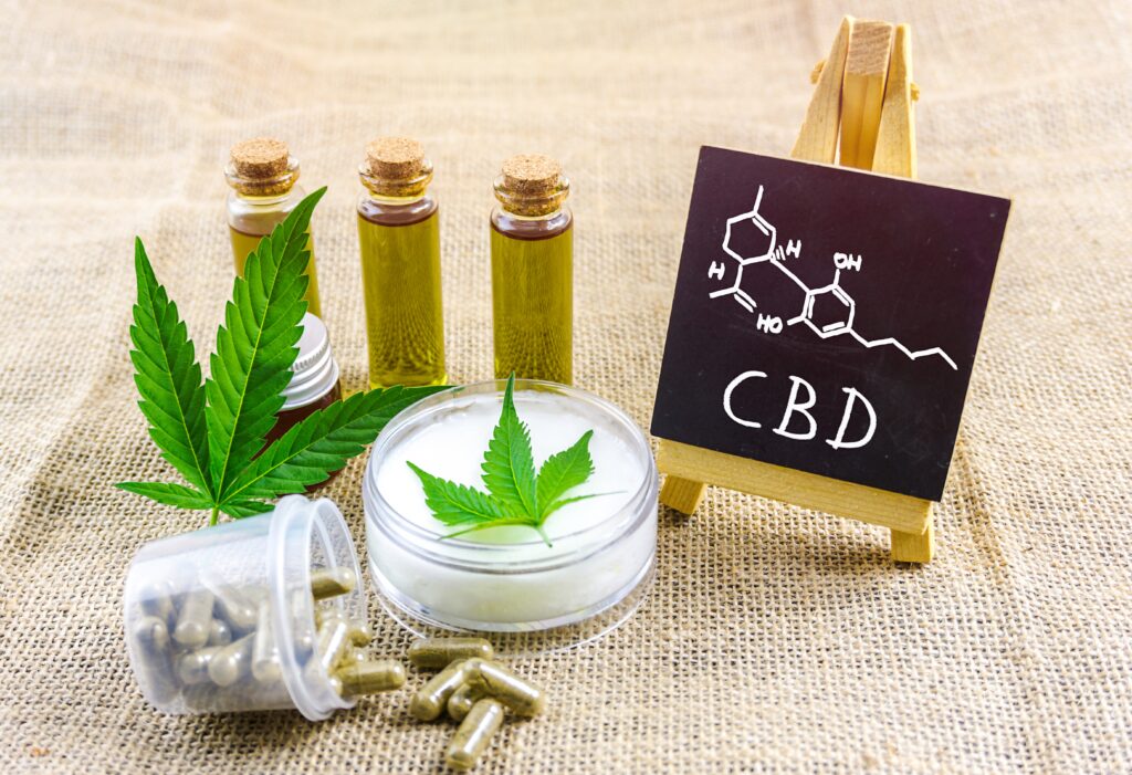 Decorative image of CBG vs CBD